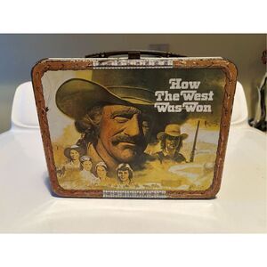 How The West Was Won Vintage Lunch Box